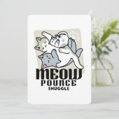 Laze Furdays - Niedliche Lazy Cats Design (Stehend Vorderseite)