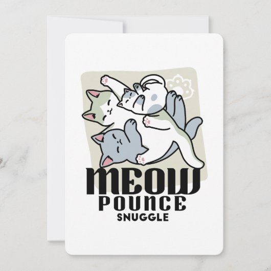 Laze Furdays - Niedliche Lazy Cats Design (Vorderseite)