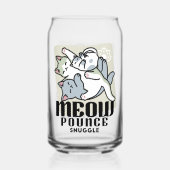 Laze Furdays - Niedliche Lazy Cats Design Dosenglas (Rückseite)