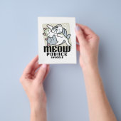 Laze Furdays - Niedliche Lazy Cats Design Flyer (Gruppe)