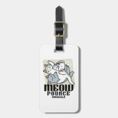 Laze Furdays - Niedliche Lazy Cats Design Gepäckanhänger (Vorderseite vertikal)