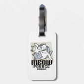 Laze Furdays - Niedliche Lazy Cats Design Gepäckanhänger (Rückseite vertikal)