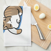 Laze Furdays - Niedliche Lazy Cats Design Geschirrtuch (Viertel Falte)