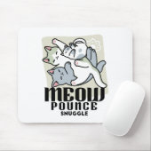 Laze Furdays - Niedliche Lazy Cats Design Mousepad (Mit Mouse)