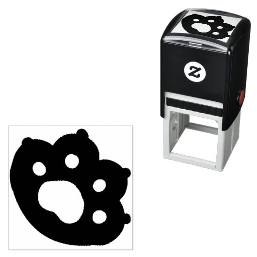 Laze Furdays - Niedliche Lazy Cats Design Permastempel (Beispiel)