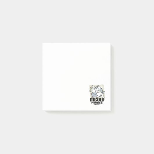 Laze Furdays - Niedliche Lazy Cats Design Post-it Klebezettel (Vorderseite)