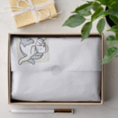 Laze Furdays - Niedliche Lazy Cats Design Seidenpapier (Geschenk)