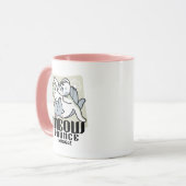 Laze Furdays - Niedliche Lazy Cats Design Tasse (Vorderseite Links)