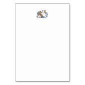 Laze Furdays - Niedliche Lazy Cats Design Tischnummer (Rückseite)