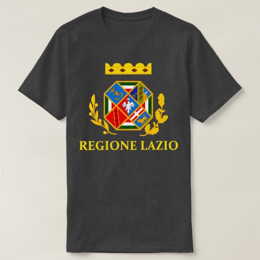 Lazio Flag Italien T-Shirt (Design vorne)