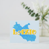 Lazio Postkarte (Stehend Vorderseite)