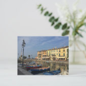 Lazise Gardasee Postkarte (Stehend Vorderseite)