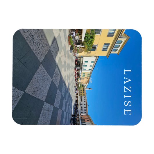 Lazise Square Kühlschrankmagnet Magnet (Horizontal)