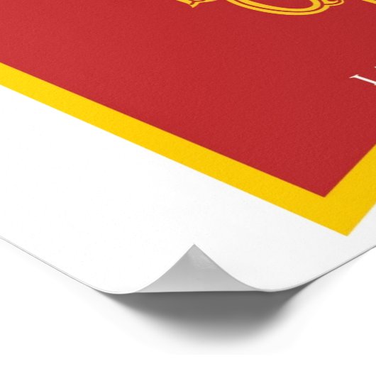 Lazo Italien Poster (Ecke)