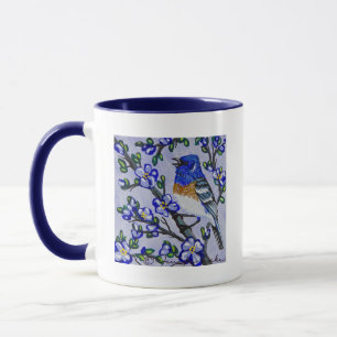 Lazuli Bunting Tasse