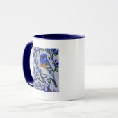 Lazuli Bunting Tasse (Vorderseite Links)