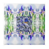 Lazuli Iris Tile Fliese (Vorderseite)