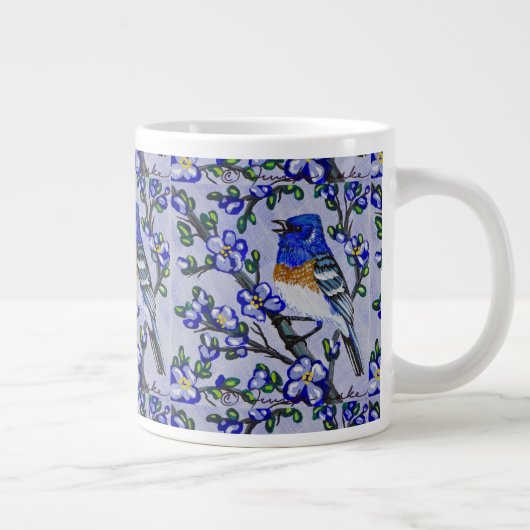 Lazuli-Kaffee-Cup Jumbo-Tasse (Rechts)