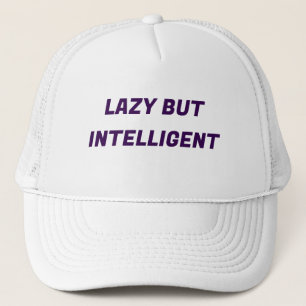 LAZY, ABER INTELLIGENT HANDELSKLEIN TRUCKERKAPPE