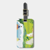 Lazy Afternoon Gepäckanhänger (Vorderseite vertikal)