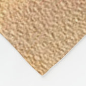 Lazy Beagle Fleece Blanket (Ecke)