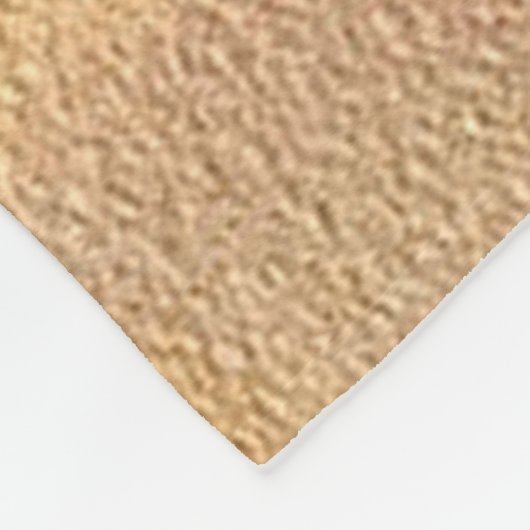 Lazy Beagle Fleece Blanket (Ecke)