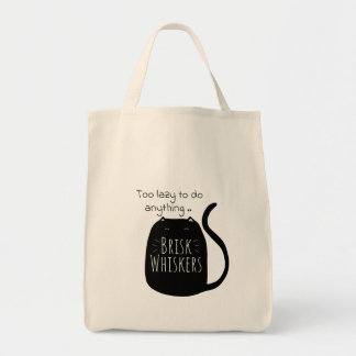  Lazy black cat Tote Bag Tragetasche