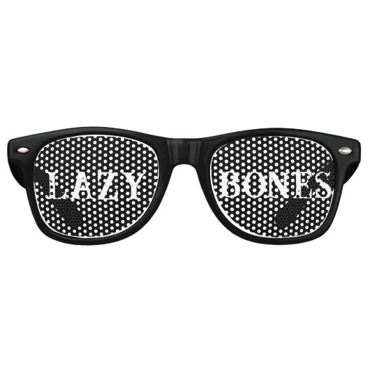 Lazy Bones Partybrille (Vorderseite)