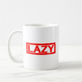 Lazy Briefmarke Kaffeetasse (Links)