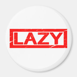 Lazy Briefmarke Magnet