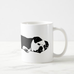 Lazy Bulldog, ruhige Sippe Kaffeetasse