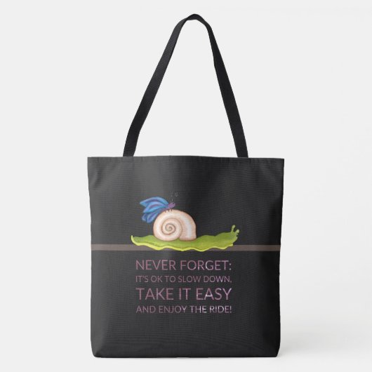 Lazy Butterfly Tasche (Vorderseite)