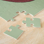 Lazy Cat Bed Green Funny Puzzle (Seite)