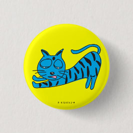 Lazy Cat Button