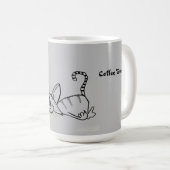 LAZY CAT KAFFEE-TASSE KAFFEETASSE (VorderseiteRechts)