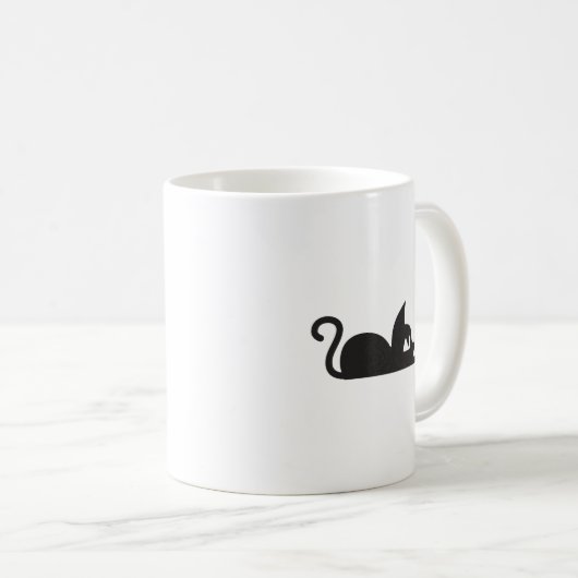 Lazy Cat Kaffeetasse (VorderseiteRechts)