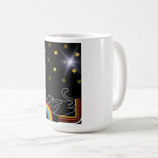 Lazy Cat Kaffeetasse (VorderseiteRechts)