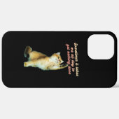 Lazy Cat Lover Funny Niedlich Cat Case-Mate iPhone Hülle (Rückseite / Rechts)