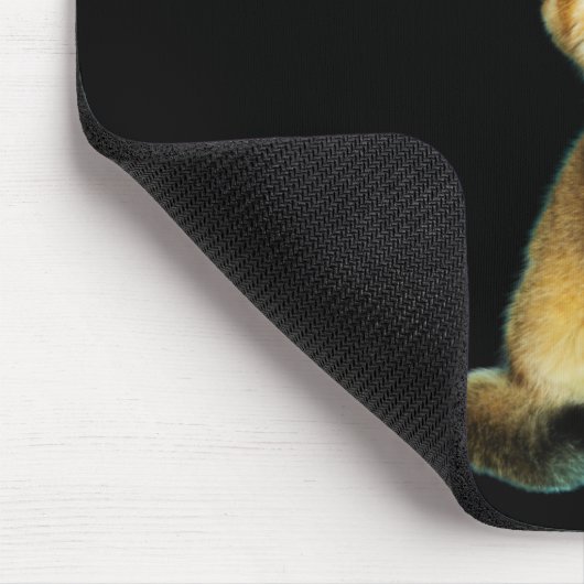 Lazy Cat Lover Funny Niedlich Cat Mousepad (Ecke)