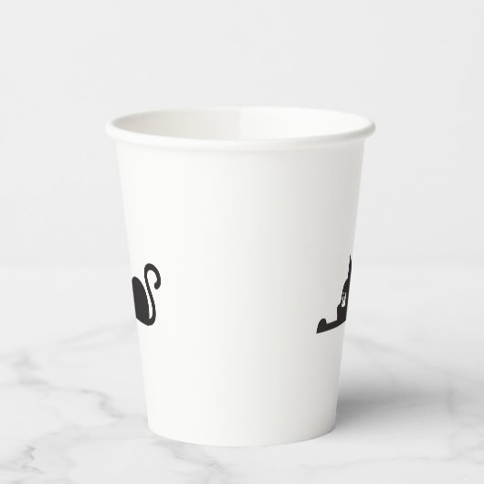 Lazy Cat Pappbecher (Links)