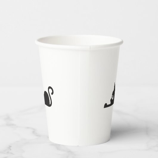 Lazy Cat Pappbecher (Rechts)