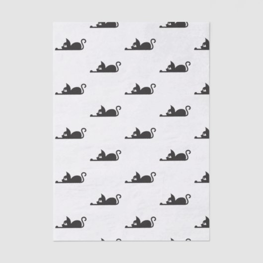 Lazy Cat Seidenpapier (Vorderseite)