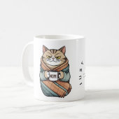 Lazy Classic Tasse, 11 oz Kaffeetasse (Vorderseite Links)