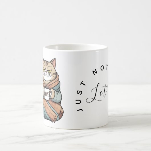 Lazy Classic Tasse, 11 oz Kaffeetasse (Mittel)