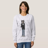 Lazy, comfy, and happy… kind of happy. sweatshirt (Vorne ganz)