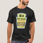 Lazy Costume T-Shirts Soy Sauce Flasche (Vorderseite)