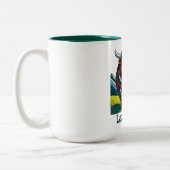 Lazy Cow Zweifarbige Tasse (Links)