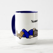 Lazy Cowboy Tasse (Vorderseite Links)