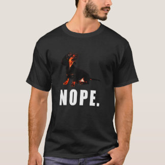 Lazy Dackel Dog T-Shirt