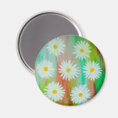 Lazy Daisy Day Magnet (Vorderseite/Rückseite)